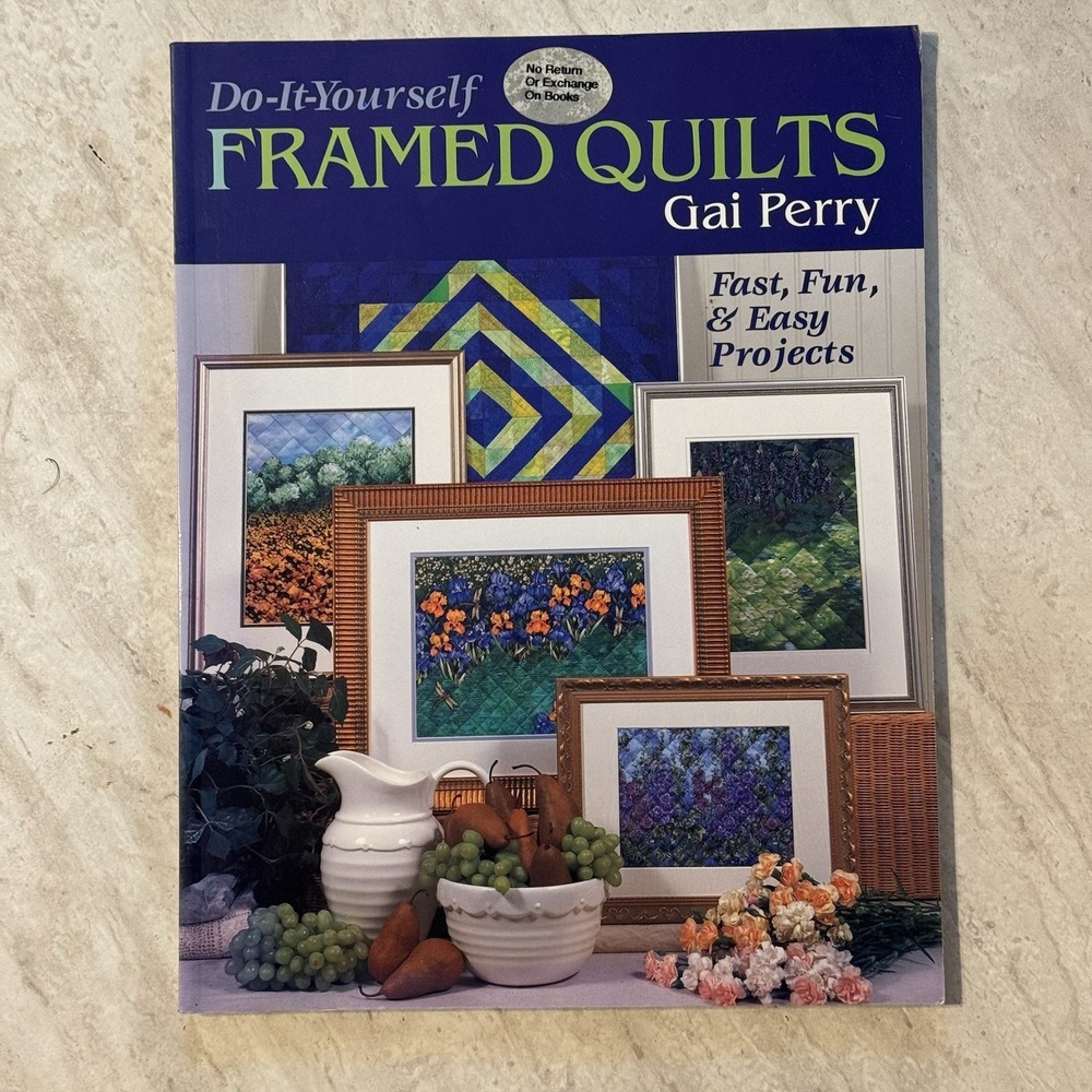 Do-It-Yourself Framed Quilts : Fast, Fun and Easy Projects VTG 2001
